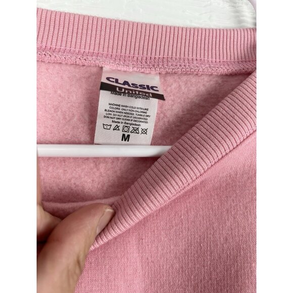 Classic Womens Crewneck NYC Pink size M - Picture 10 of 16